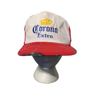 VINTAGE | Corona Extra‎ Birds of Paradise Tropical Strapback Hat